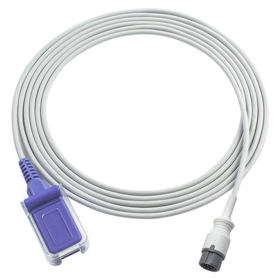 Mindray SpO2 แซนเซอร์เคเบิ้ล Ne-llcor O-ximax แอดป์เตอร์เคเบิ้ล 8pin 2.4M