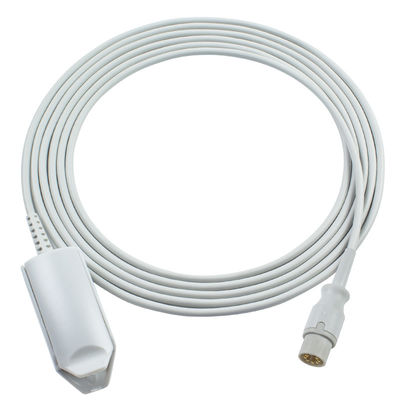 ชิลเลอร์ SpO2 เซนเซอร์ 7 ปิน Argus CM8 SM783 SM784 SM785 TM910 SpO2 สายตรวจสอบ