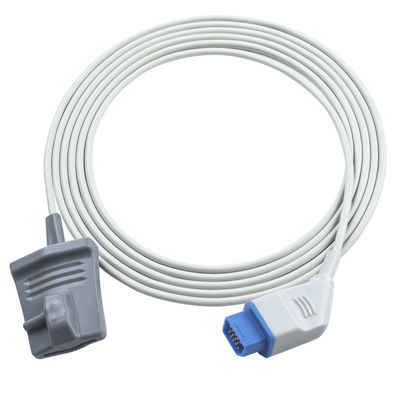 Nihon Kohden Direct SpO2 Sensor Cable NHNK3014 รอบ 14Pin BSM9800 BSM2350 สายตรวจจับ SpO2 คลิปนิ้วมือผู้ใหญ่