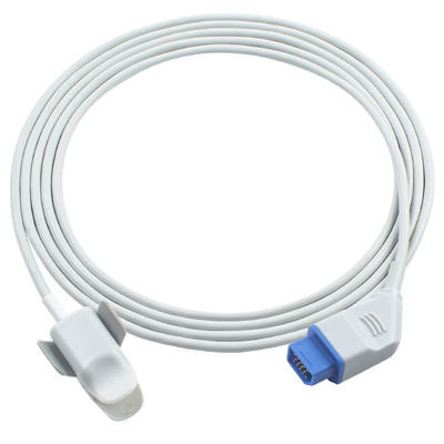 Nihon Kohden Direct SpO2 Sensor Cable NHNK3014 รอบ 14Pin BSM9800 BSM2350 สายตรวจจับ SpO2 คลิปนิ้วมือผู้ใหญ่