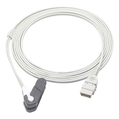 แฮนท์เลย์ สามารถใช้งาน Spo2 Sensor 9 Pin Smartsigns Mp1 Mp1r Acc-Vsm-171 1m สั้น