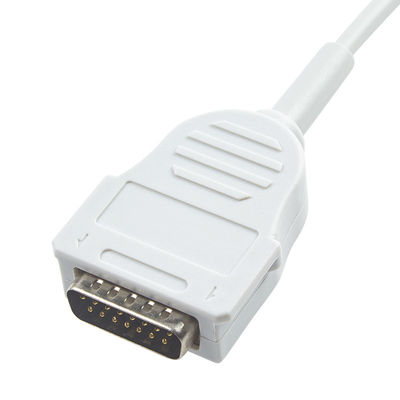 สายเคเบิล EKG ของ Mortara Burdick เชื่อมต่อโดยตรง 012-0844-01 Eclipse 400 Atria 3100 Premier IEC Banana 4.0 7704 สายเคเบิล EKG 10 สาย