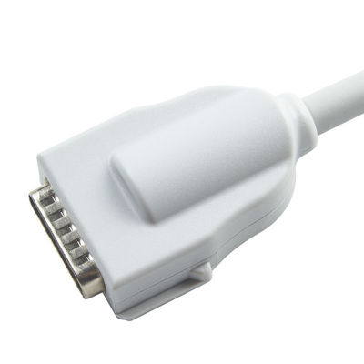 สายเคเบิล EKG ของ Mortara Burdick เชื่อมต่อโดยตรง 012-0844-01 Eclipse 400 Atria 3100 Premier IEC Banana 4.0 7704 สายเคเบิล EKG 10 สาย