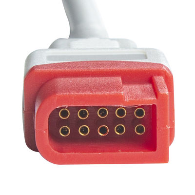 สเปซแล็บสี่เหลี่ยม 10Pin ไปรอบ 6Pin IBP แอดป์เตอร์เคเบิล IBP การขยายเคเบิล 0.3 เมตร