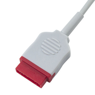 GE เครื่องปรับความดันโลหิตแบบบุกรุก IBP แอดป์เตอร์เคเบิล 2*Edward 6pin IBP Extension Cable
