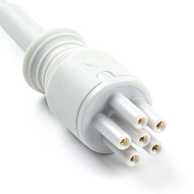 สําหรับ Omron > Colin คาเบล ECG ที่เข้ากันตรงและสายไฟ 5Lead IEC Grabber