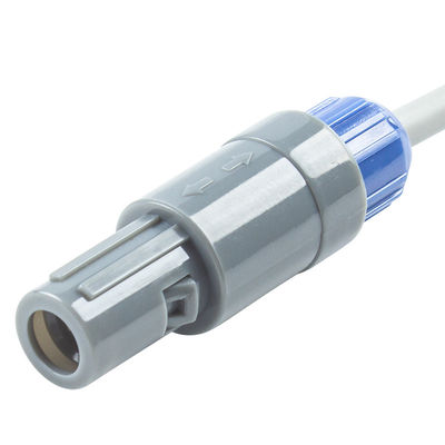 GE Healthcare Vivid คอมพาติบัลตรงต่อเคเบิล ECG และสายนําสําหรับ 3Lead IEC Grabber