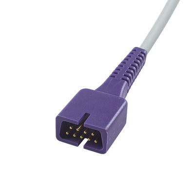 รองรับ C-ovidien N-ellcor สั้น SpO2 เซนเซอร์ ผู้ใหญ่ Soft Tip 1M