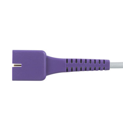 รองรับ C-ovidien N-ellcor สั้น SpO2 เซนเซอร์ ผู้ใหญ่ Soft Tip 1M