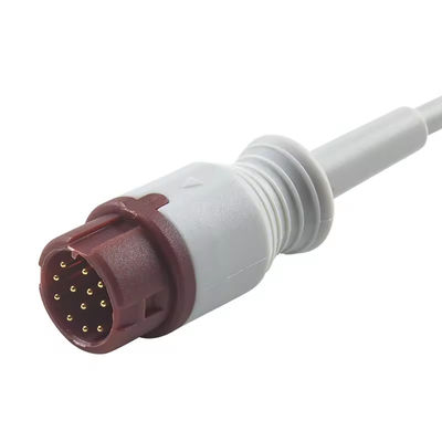 พี-ฮิลลิป 12 ปินต่อ Abbott Medex IBP แอดป์เตอร์เคเบิล Efficia CM120 IntelliVue MX600 896083021