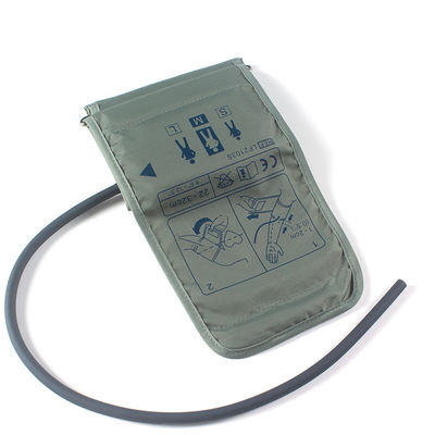 กล่อง Sphygmomanometer จิ้ม NIBP จิ้ม ผู้ใหญ่กล่อง Sphygmomanometer ท่อเดียว 22-32cm