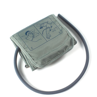 กล่อง Sphygmomanometer จิ้ม NIBP จิ้ม ผู้ใหญ่กล่อง Sphygmomanometer ท่อเดียว 22-32cm