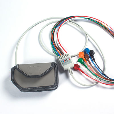 เครื่องบันทึกแสง GE SEER 2008596-001 กระเป๋า Holter กระเป๋าบันทึกแสง พร้อมสายรัดและเข็มขัด