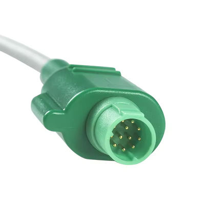 P-Hilips PH Datascope 12Pin 5Lead ECG กระเป๋าตัวปรับสายสําหรับ CodeMasterXL+ Cardiosave IABP การช่วยเหลือไฮบริด