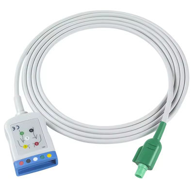 P-Hilips PH Datascope 12Pin 5Lead ECG กระเป๋าตัวปรับสายสําหรับ CodeMasterXL+ Cardiosave IABP การช่วยเหลือไฮบริด