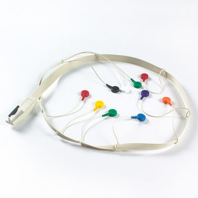 รองรับสําหรับ Mortara X12 + Holter ECG Cable Mortara ECG Holter Mortara Cable 10 สล็อปนํา