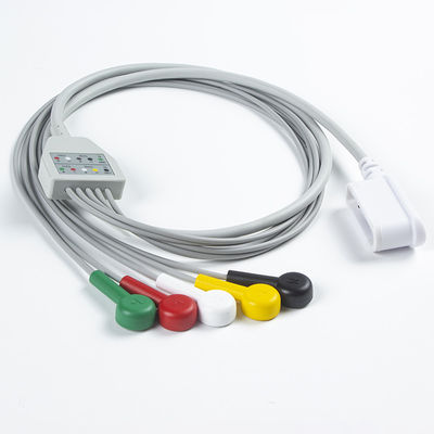 รองรับ GE SEER 1000 Leadwire Set 2104816-001 GE Seer 5 Lead IEC Snap 2067634-019 (สั่ง 1 ชิ้น รับ 1 ชิ้น กระเป๋าฟรี)