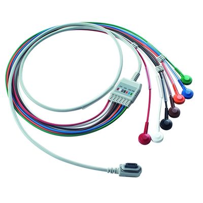 สอดคล้อง GE Healthcare 2008594-002 7-Lead ECG Telemetry คาเบลผู้ป่วย Seer Light สั่ง 5 ชิ้น รับ 1 ชิ้น กระเป๋าฟรี