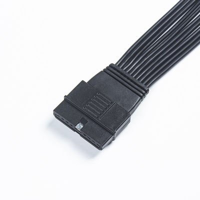 IEC/AHA สีโคด Schiller MS-12 สีฟ้า ที่เข้ากันได้กับเคเบิล ECG สําหรับ FT-1400331