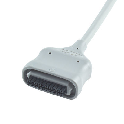 EDAN Dx12 10Lead ECG Holter Cable Snap 2.2M สายกระดูกและสายนํา ความยาว 0.8/1.2M