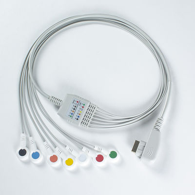สาย ECG สําหรับ DMS 300-3A, ECG 7 Lead Holter สาย ECG DMS Holter