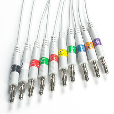 รองรับเคเบิล ECG Welch Allyn AHA Banana สําหรับ PCR 100 ECG ที่พักผ่อน, SE-PRO-600 Cardioperfect Pro Recorder