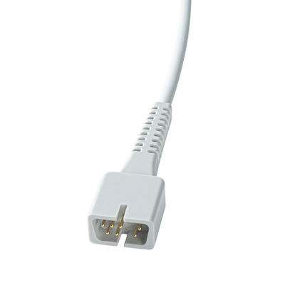 สีเทา สั้นผู้ใหญ่ SpO2 เซ็นเซอร์ Soft Tip 1M สําหรับ Contec CMS60C/CW/D/DW CMS60 PM50 PM60D