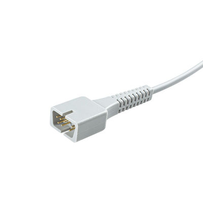 สีเทา สั้นผู้ใหญ่ SpO2 เซ็นเซอร์ Soft Tip 1M สําหรับ Contec CMS60C/CW/D/DW CMS60 PM50 PM60D