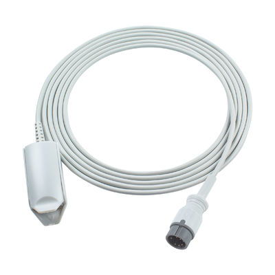 สายทดสอบ SpO2 ที่เข้ากันได้ของ Zoncare สําหรับ Zoncare PM7000D Probe 6Pin Adult Digital 3.0M PM7000C