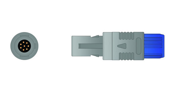 ชุดทดสอบ SpO2 สำหรับสัตว์ Utas Apollo ที่เข้ากันได้สำหรับ N1/N2/N3/N4/N5/N 8Pin สำหรับสัตวแพทย์ 3.0M