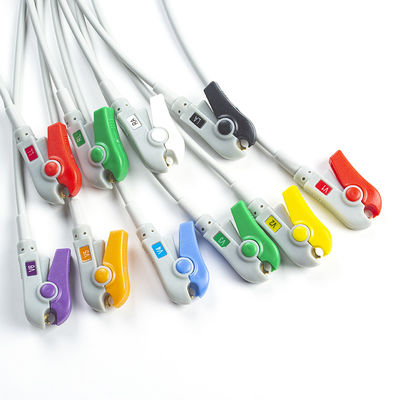 สอดคล้องกับ P-Hilips TC30 TC50 EKG Leadwire IEC Grabber TC70 IEC Grabber
