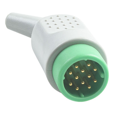 สล็อป / จัดปลายผู้ป่วย 4Lead ECG Cable สําหรับ Medtronic Lifepak 20e AHA / IEC การโค้ดสี