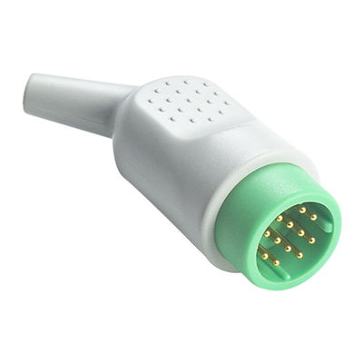 สล็อป / จัดปลายผู้ป่วย 4Lead ECG Cable สําหรับ Medtronic Lifepak 20e AHA / IEC การโค้ดสี
