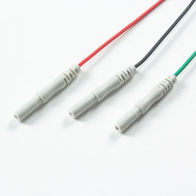 สาย ECG ที่เข้ากันได้กับ Animal Din Type ถึง Animal Grabber 3Lead