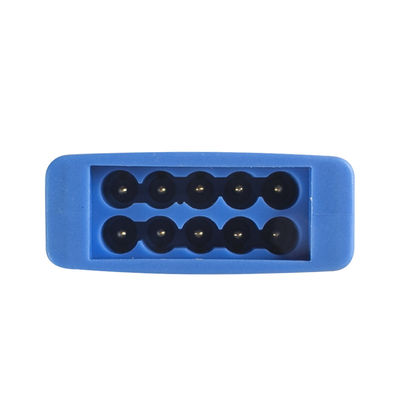 สายไฟฟ้า EKG P-Hilips ที่เข้ากันได้ - M1663A สําหรับ 78352C, 78354C, 78834C, 867036 HeartStart MRx, IntelliVue