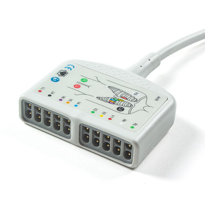 สายไฟฟ้า EKG Fukuda Denshi 10Lead ที่เข้ากันได้ สําหรับ CardiMax FX-7202, CardiMax FX-7402, CardiMax FX-7101