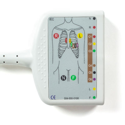 สายเคเบิลผู้ป่วย 10Lead ECG รองรับสําหรับ Schiller AT10, AT10 Plus, AT101, AT102, AT102-Plus, AT104, AT110