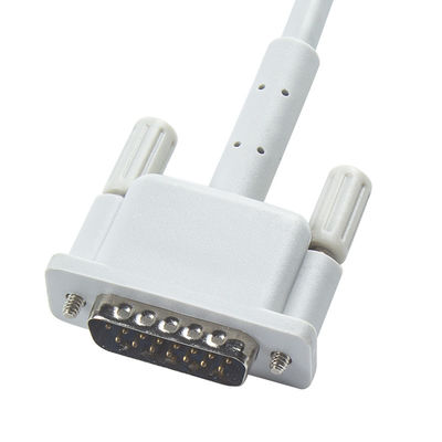 OD6mm 2.2M P-Hilips EKG Cable กระโปรงเคเบิลสําหรับ M1770A M1771A M1772A เครื่องเขียนหน้า 100 เครื่องเขียนหน้า 200