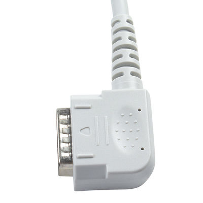 สายไฟฟ้า EKG 15Pin 10Lead ไม่มีเลเท็กซ์ IEC/AHA สําหรับ 108 109 110 1210 1211 601 Cardico 302