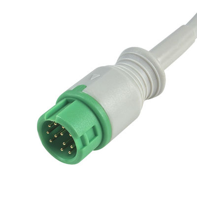 TPU Dynascope DS-5100E 12Pin ECG คาเบลผู้ป่วย 10Lead สําหรับผู้ใหญ่/เด็ก
