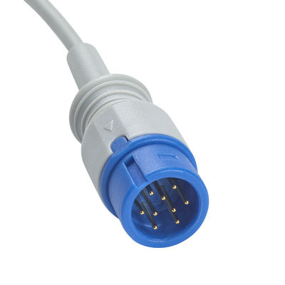 รองรับ ViewMed 9Pin SpO2 Probe ผู้ใหญ่ ViewMed มอนิเตอร์ความอิ่มอิ่ม Finger Clip 3.0M
