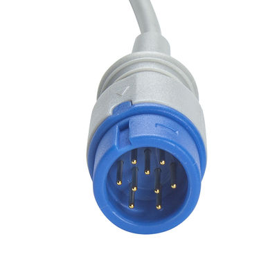 รองรับ ViewMed 9Pin SpO2 Probe ผู้ใหญ่ ViewMed มอนิเตอร์ความอิ่มอิ่ม Finger Clip 3.0M