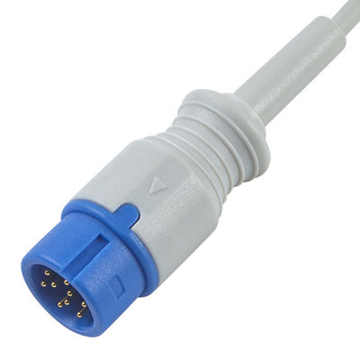 รองรับ ViewMed 9Pin SpO2 Probe ผู้ใหญ่ ViewMed มอนิเตอร์ความอิ่มอิ่ม Finger Clip 3.0M