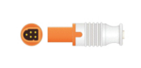 Mindray Datascope เครื่องตรวจวัดอุณหภูมิที่สามารถใช้ได้อีกครั้ง ผิวผู้ใหญ่ 5Pin 3.0M ความยาว พีวีซีที่เข้ากันได้