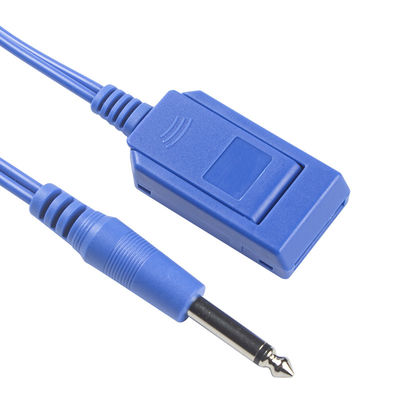 3.0M PVC Electrosurgical แผ่นกดดินใช้ครั้งเดียว ESU สายเคเบิลสําหรับผลการผ่าตัดที่แม่นยํา
