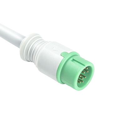 5Lead ECG Cable IEC Snap พร้อมสีเทา