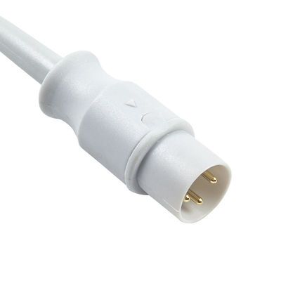 3.0M PVC Air Shield อัดอุณหภูมิ คาเบิ้ลต่อสายเชื่อมสองปิน ใกล้กับสายเชื่อมสี่เหลี่ยม