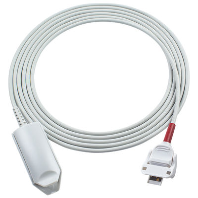 ผู้ใหญ่ Finger Clip SpO2 เซ็นเซอร์ 1.0M รองรับ Masimo Rad- G Direct