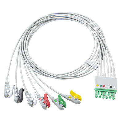 S-iemens Draeger Drager MP03405 ECG สายนํา 6 สายนํา Grabber M300 อินฟินิตี้ M540 MultiMed Plus IEC คลิป