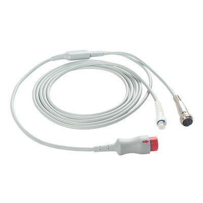 Mindray 12Pin 0010-30-42743 การออกหัวใจ Y สายเคเบิล CO สายเคเบิลสองอุณหภูมิการเชื่อมต่อ